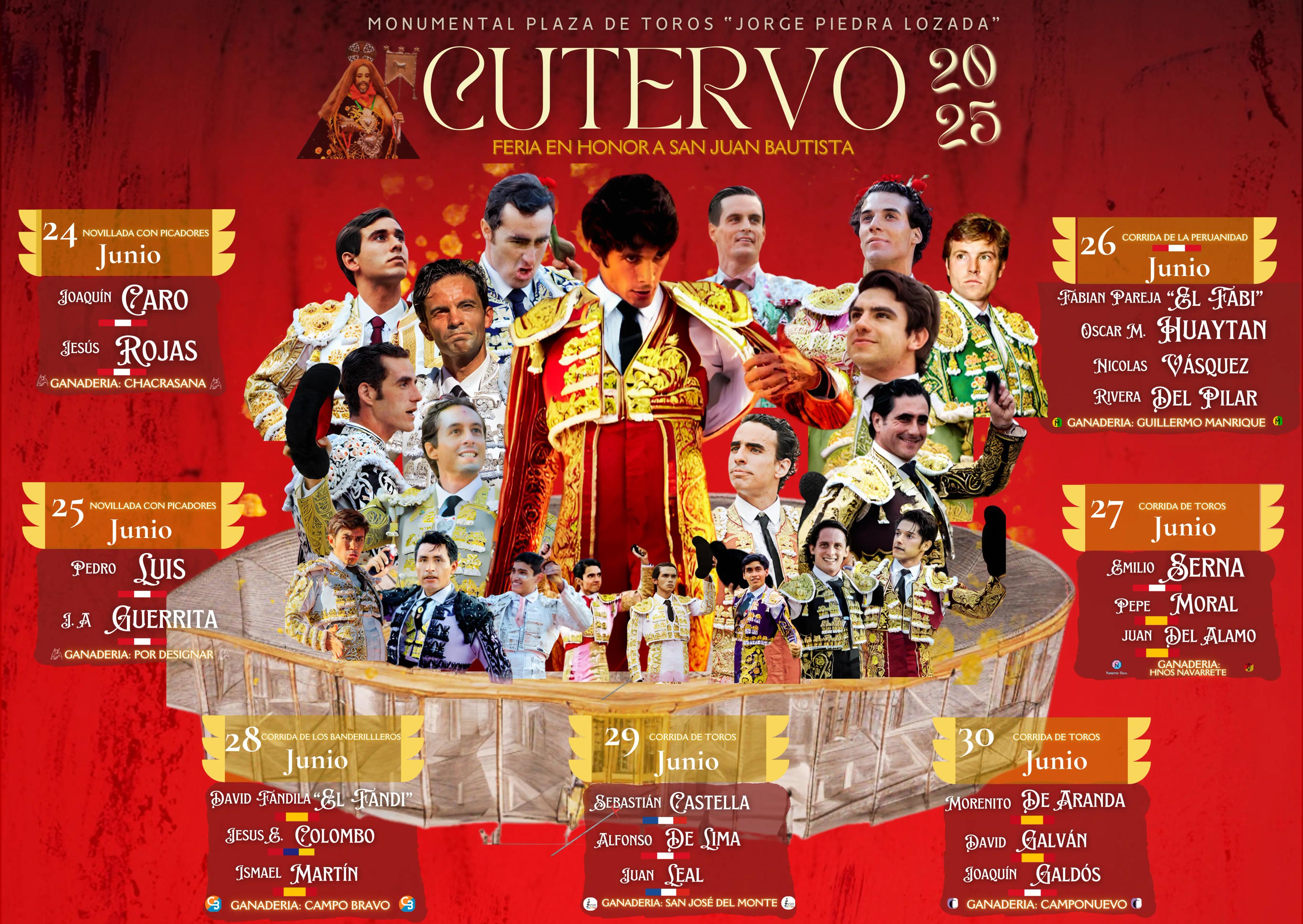 Feria Taurina San Juan Bautista / Cutervo 2025